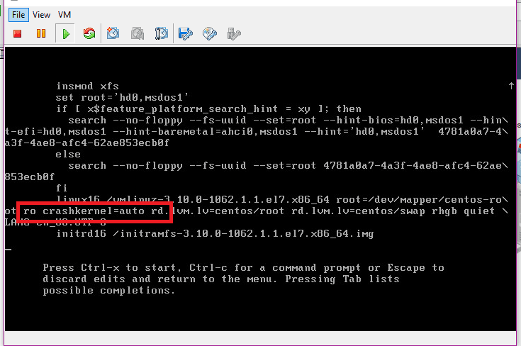 ریست کردن پسورد  root در CentOs